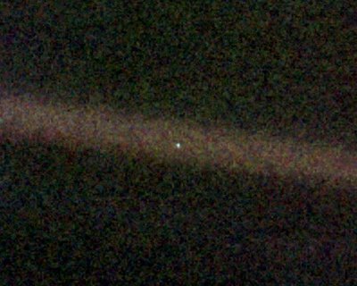 Pálido ponto azul, pela Voyager 