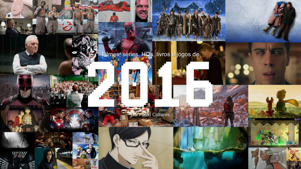 Filmes, séries, HQs, livros e jogos de 2016